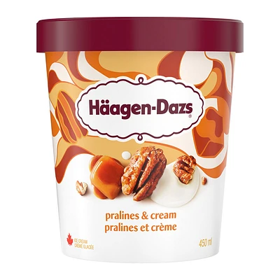 Haagen-Dazs extraaz Ice Cream - Pralines & Cream - 450ml