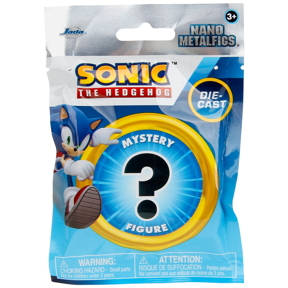 Jada Nano Metalfigs Die-Cast Mystery Figure - Sonic the Hedgehog