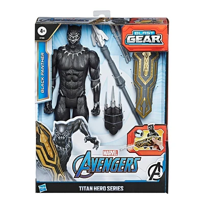 Marvel Avengers Titan Hero Series Blast Gear Deluxe - Black panther