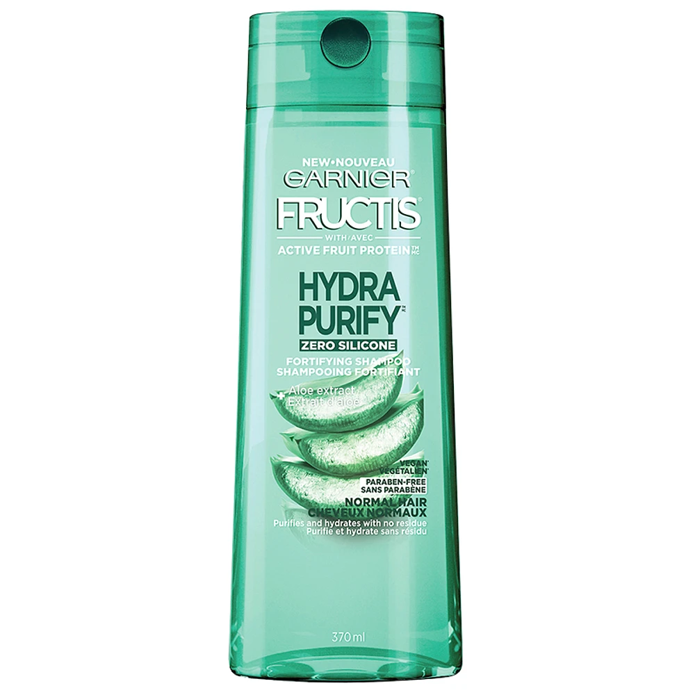 Garnier Fructis Hydra Purify Fortifying Shampoo - 370ml