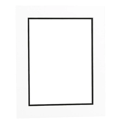 Tempo 8x10 Mat Frame - White/Black