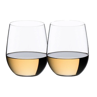 Riedel O Series Viognier/Chardonnay Stemless Wine Glass - Set of 2