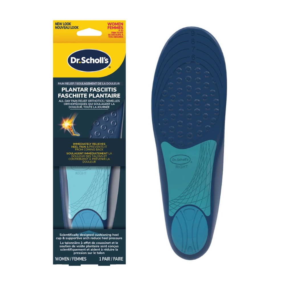 Dr. Scholl's Plantar Fasciitis Pain Relief Orthotics - Women's