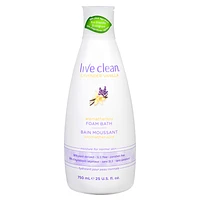 Live Clean Foam Bath - Lavender Vanilla - 750ml