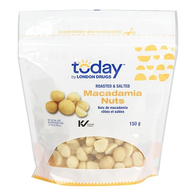 Today by London Drugs - Macadamia Nuts - Roasted & Salted - 150g