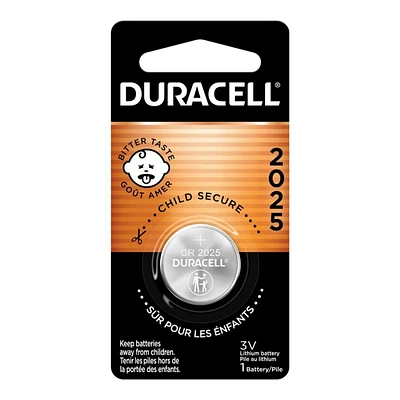 Duracell Lithium Battery - Bitter Coating - CR2025 - Single