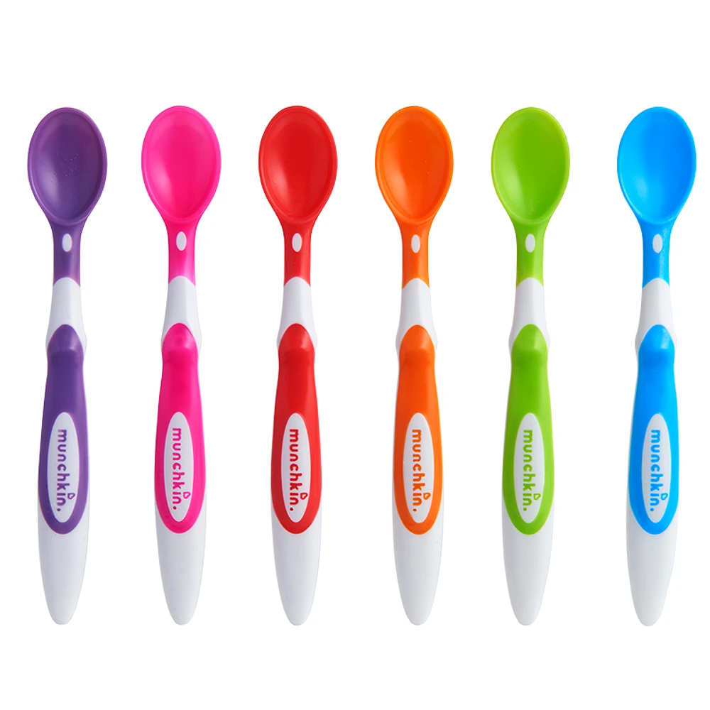 Munchkin Infant Soft-Tip Infant Spoons - 6 pack