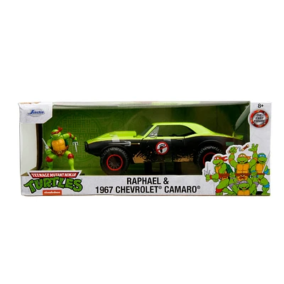 Teenage Mutant Ninja Turtles with Figure - Raphael & 1967 Chevrolet Camaro