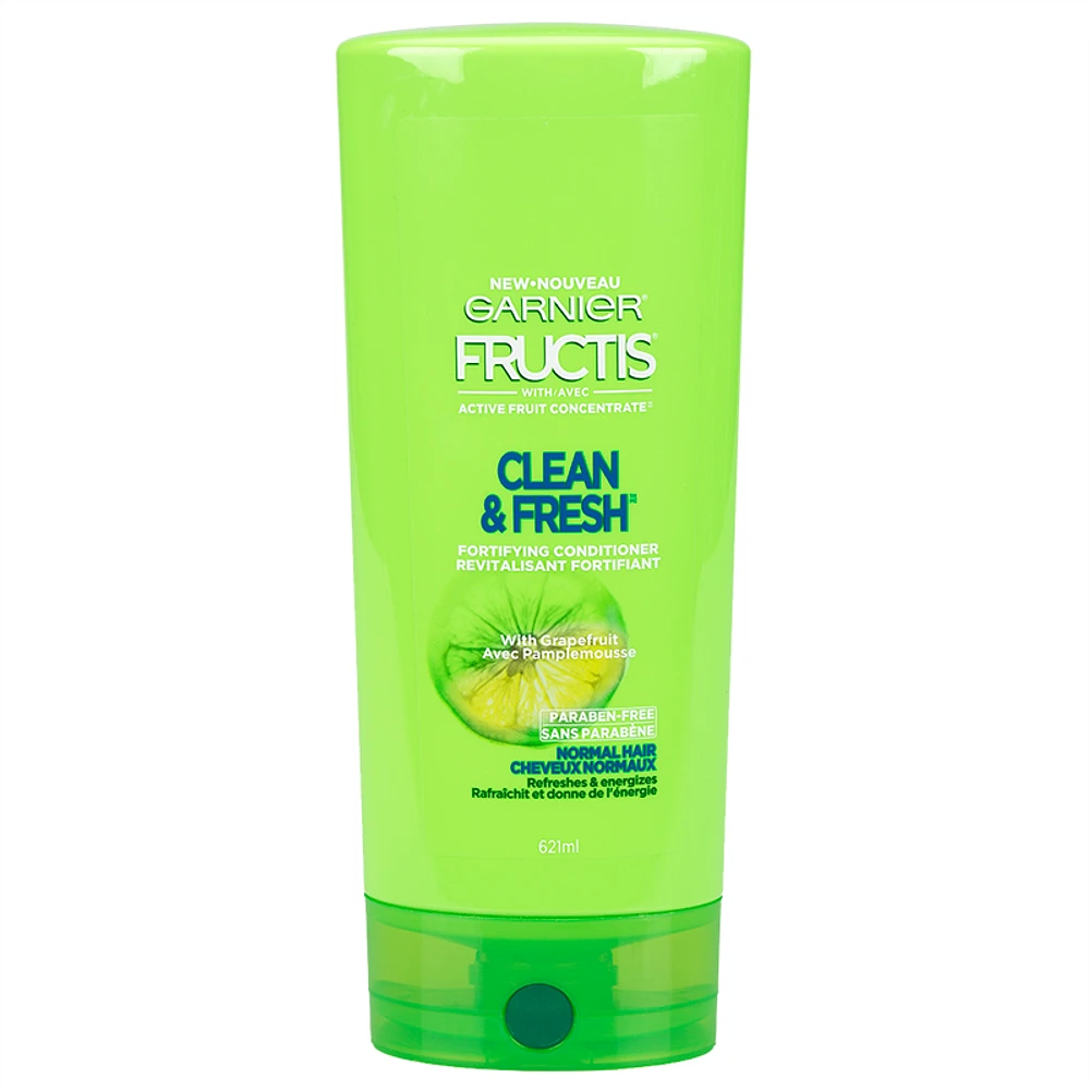 Garnier Fructis Clean & Fresh Conditioner - 621ml