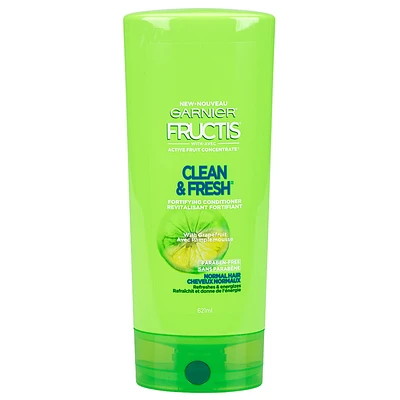 Garnier Fructis Clean & Fresh Conditioner - 621ml