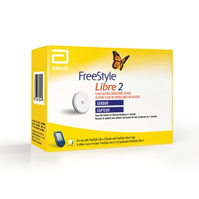 FreeStyle Libre 2 Flash Glucose Monitoring System Sensor Kit - 71993-01