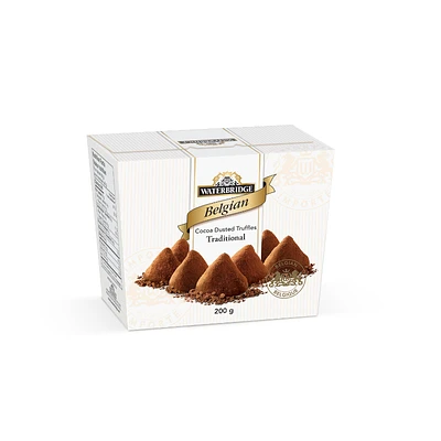 Waterbridge Belgian Dusted Truffles - Milk Chocolate - 200g