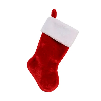 Danson Decor Decorative Stocking - White, Red