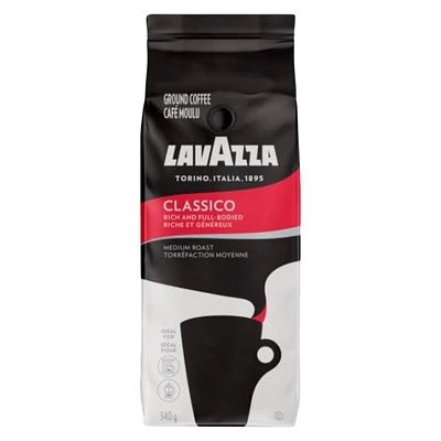 Lavazza Classico Medium Roast Ground Coffee - 340g