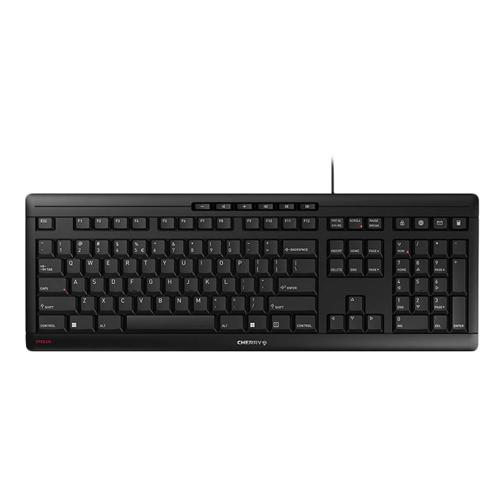 CHERRY STREAM USB Keyboard - Black - JK-8500EU-2