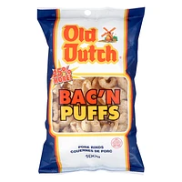 Old Dutch Bac'n Puffs Pork Rinds - 100g