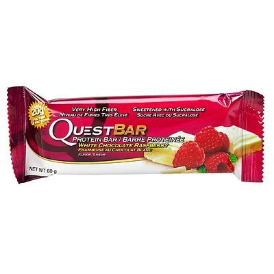 Quest Protein Bar - White Chocolate Raspberry - 60 g