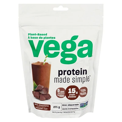 Vega Protein Made Simple - Dark Chocolate - 271g