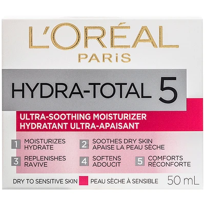 L'Oreal Hydra-Total 5 Ultra-Smoothing Moisturizer - 50ml