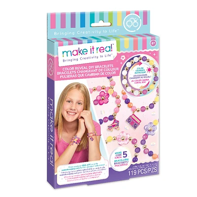 Make It Real Color Reveal DIY Bracelets - 119 pieces - 6.5 x 1.5 x 10 Inches