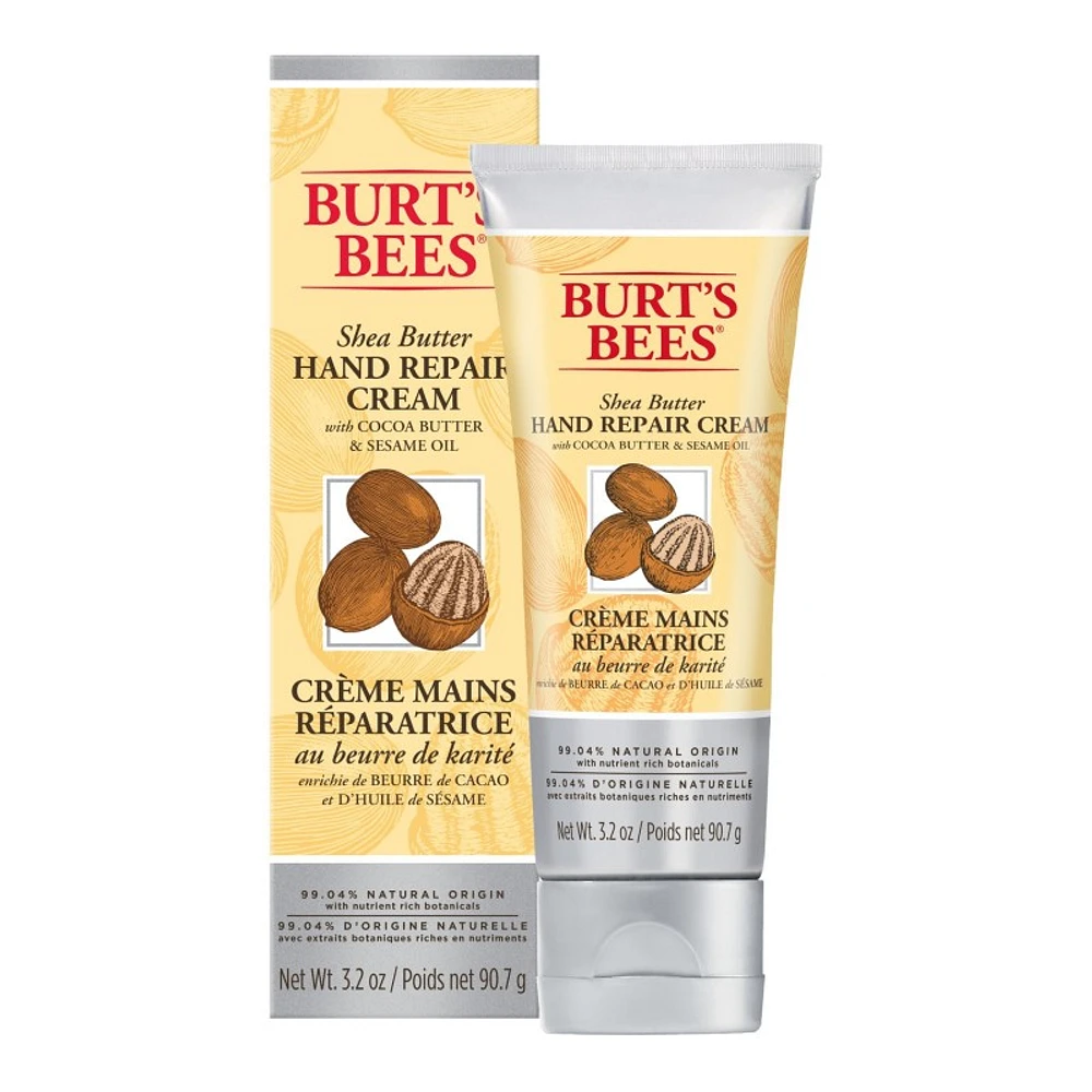 Burt's Bees Shea Butter Hand Repair Cream with Cocoa Butter & Sesame Oil - 90g