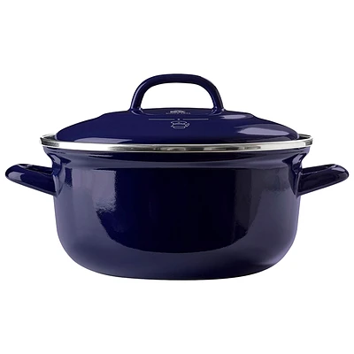 BK Carbon Steel Dutch Oven - Cobalt - 5.5QT