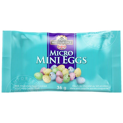 Waterbridge Micro Mini Milk Chocolate Eggs Trial - 36g