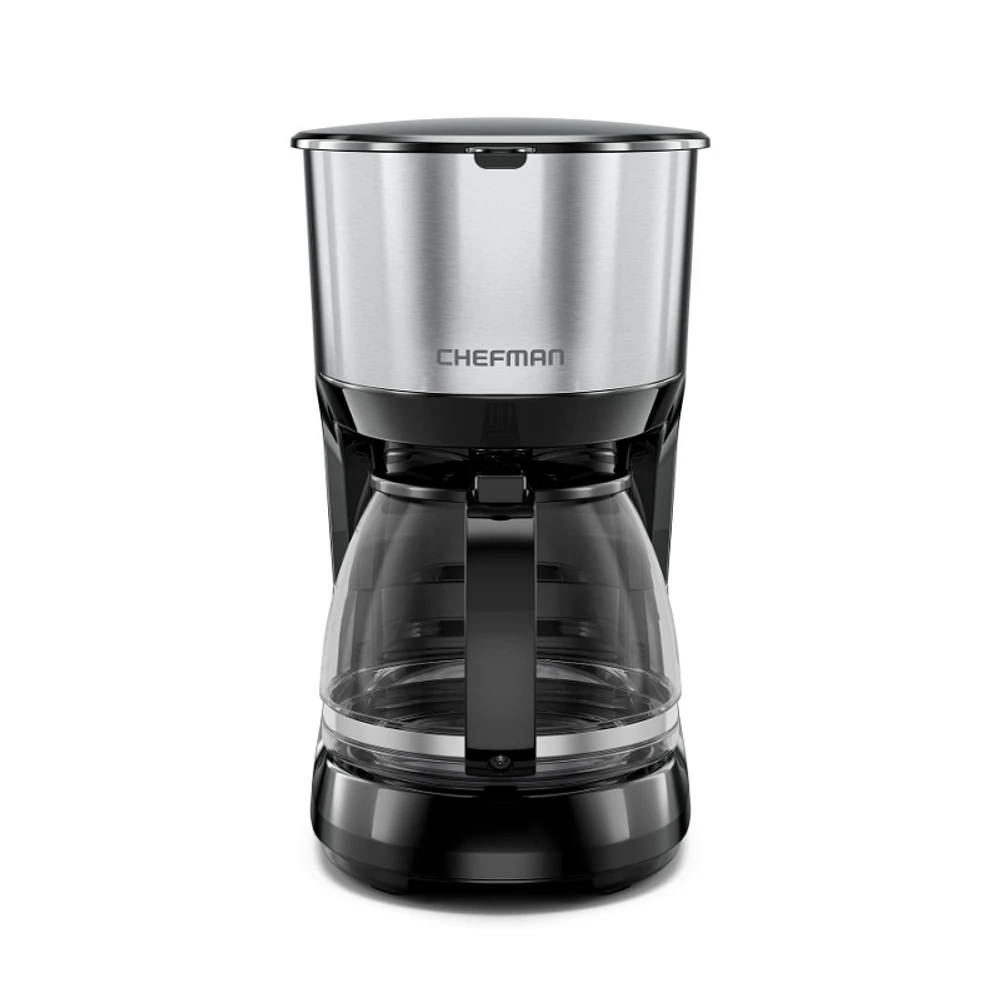 Chefman Coffee Maker - Black/Stainless Steel - RJ14-10-SS-CA