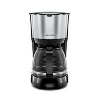 Chefman Coffee Maker - Black/Stainless Steel - RJ14-10-SS-CA