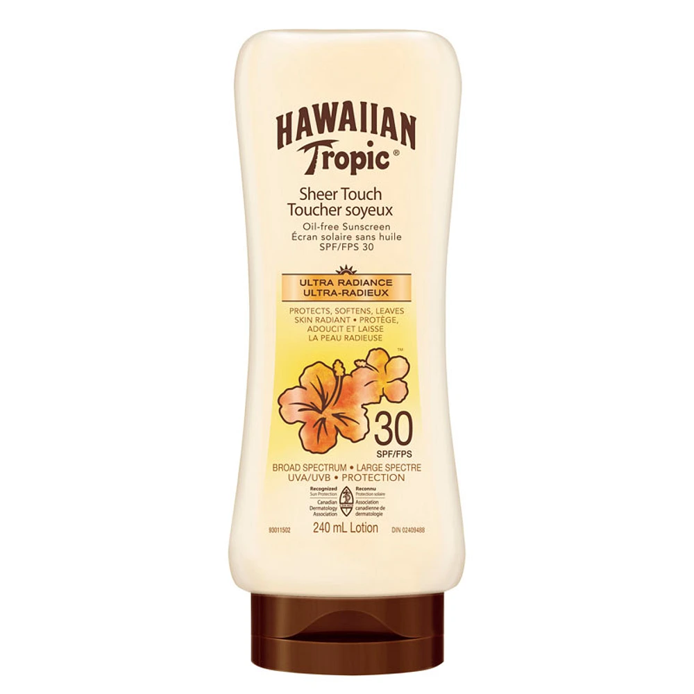 Hawaiian Tropic Sheer Touch Sunscreen Lotion - SPF 30 - 240ml