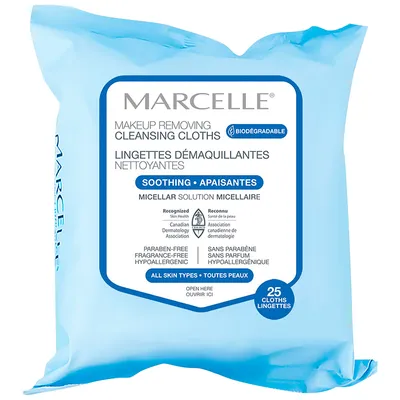 Marcelle Soothing Make-up Removing Wipes - 25s