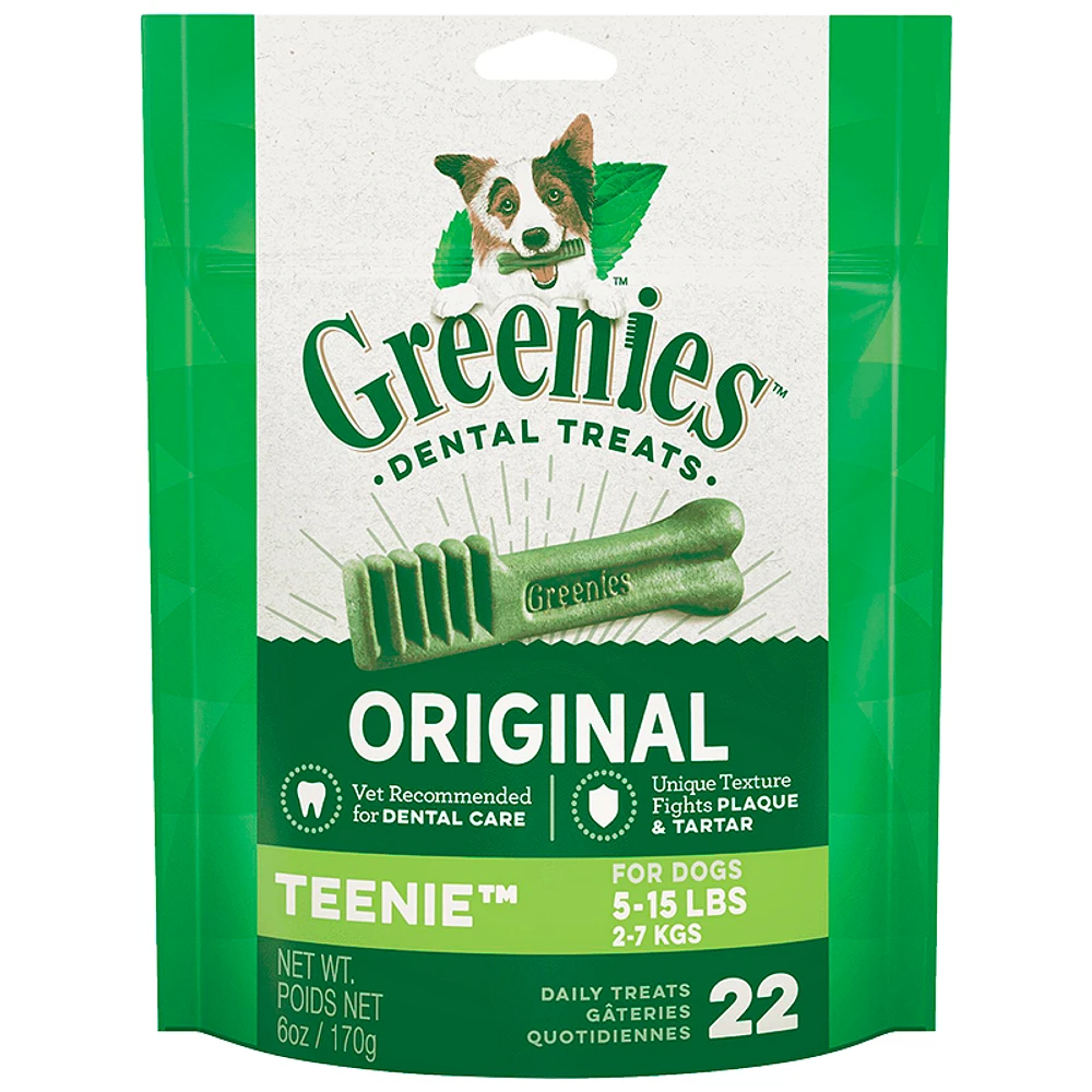 Greenies Teenie Dog Dental Treats - Regular - 6oz