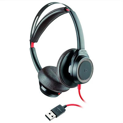 Poly Blackwire USB Headset - Black - BLACKWIRE 7225