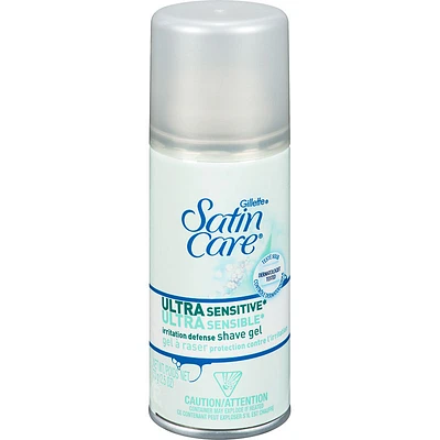 Gillette Satin Care Women's Shave Gel - Ultra Sensitive - 70g