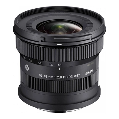 Sigma Contemporary 10-18mm F2.8 DC DN Wide-Angle Zoom Lens for Fujifilm X Mount - C1018DCDNX