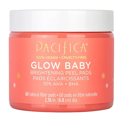 Pacifica Glow Baby Brightening Peel Pads - 60s