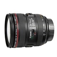 Canon EF 24-70mm f/4L IS USM Lens - 6313B002 - Open Box or Display Models Only