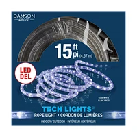 Danson Decor Tech Lights LED Rope Light - Cool White - 4.57m - 120 Lights