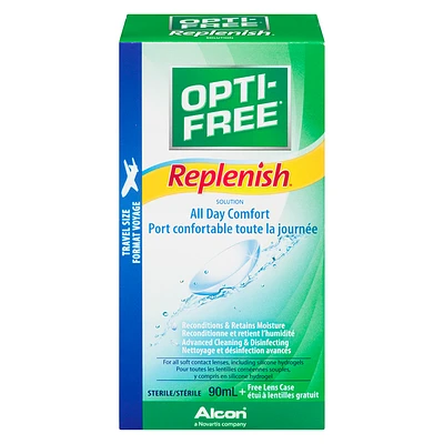 Alcon Opti-Free Replenish Solution - 90ml