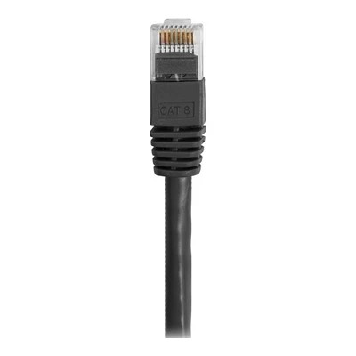 FURO CAT8 Network Cable - 7.6m - Black - FT8319