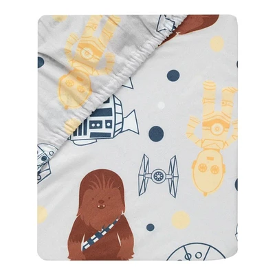 Lambs & Ivy Star Wars Signature Millennium Falcon Fitted Crib Sheet