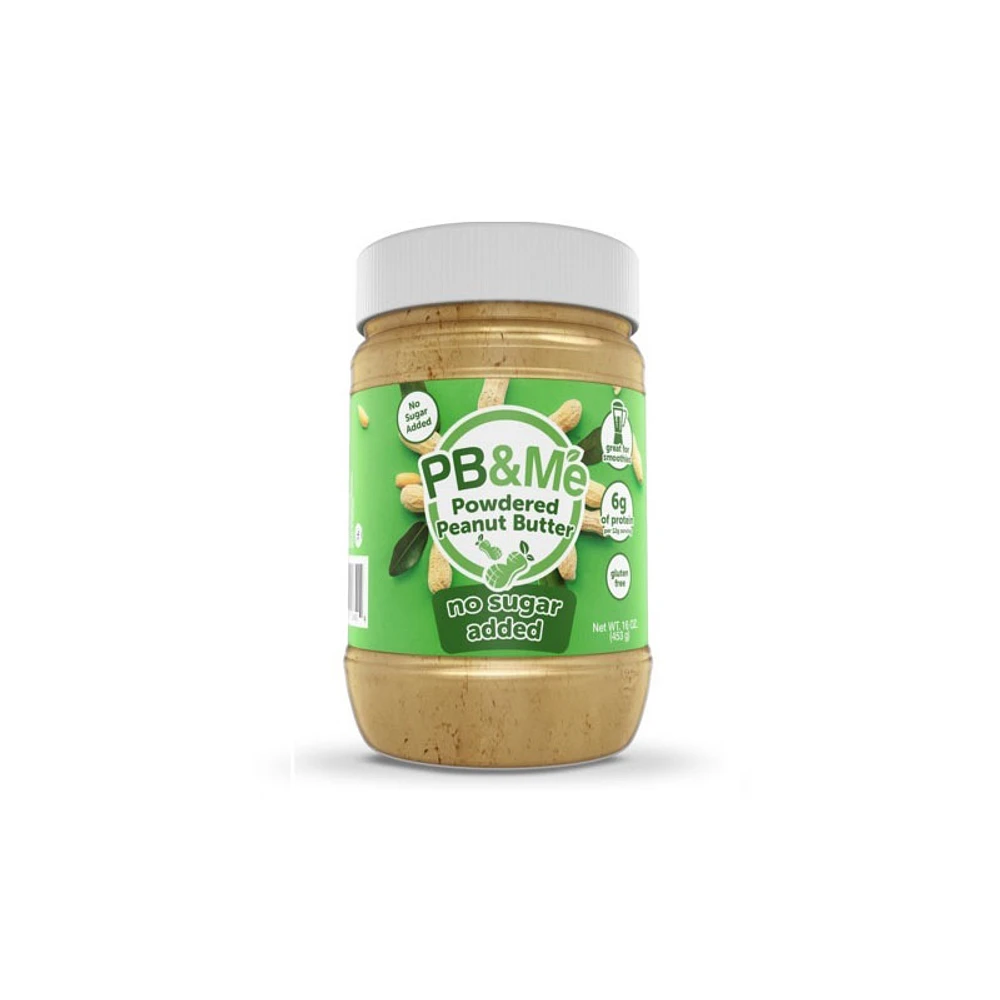 PB & Me Powdered Peanut Butter - No Sugar Added - 453g