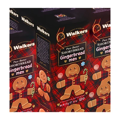 Walkers Pure Butter Gingerbread Men - 125g