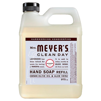 Mrs. Meyer's Clean Day Hand Soap Refill - Lavender - 975ml