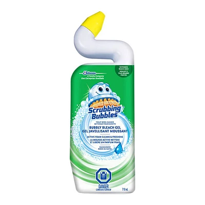 Scrubbing Bubbles Bubbly Bleach Toilet Bowl Cleaner - Rainshower - 710ml