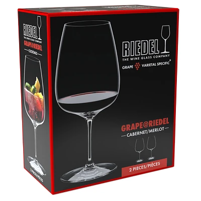 Riedel Grape Red Wine / Aperitivo Glasses Set - 2 piece