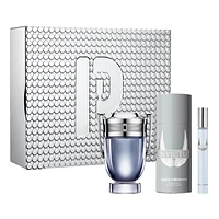 Rabanne Invictus Eau de Toilette Gift Set for Men - 3 piece