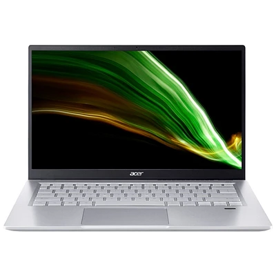 Acer Swift 3 SF314-43 Notebook - 14 Inch - 8 GB RAM - 512 GB SSD - AMD Ryzen 7 - Radeon Graphics - Pure Silver - NX.AB1AA.004 - Open Box or Display Models Only
