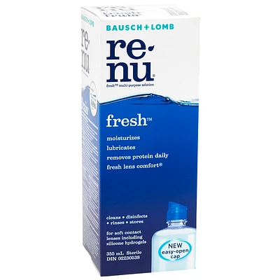 Bausch + Lomb renu fresh Contact Lens Disinfecting Solution - 355ml