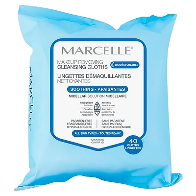 Marcelle Make-up Removing Wipes - 40s